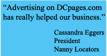 Washington DC advertising testimonial from NannyLocators