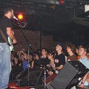 David Bazan, lead singer of Pedro the Lion, sings his moody emo-tunes to his awaiting fans.