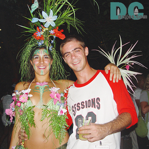 Toma meets the Jungle princess. 