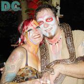 If you are thinking of a getting a tatoo take a good look at this couple. 