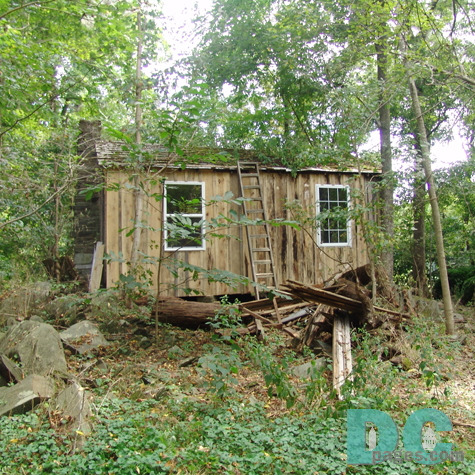 Offutt Island - A Northern view of the caretaker cabin renovation. 