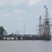 There is over 25 different sponsors that covered the festival, you can see one of them in this image to the left.