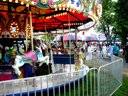 They were all a part of the merry-go-round.