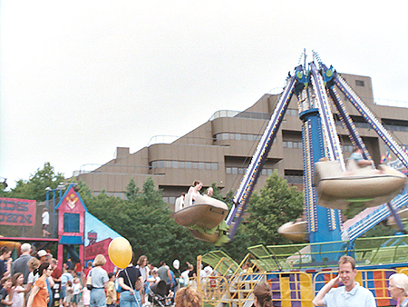 At the festival, there was a ride for almost everyone.