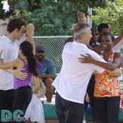 Merengue is a lively dance style