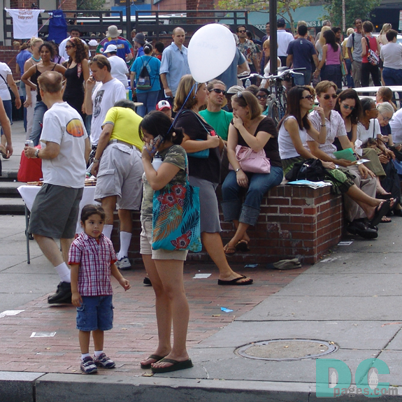 Soooo many people attended Adam's Morgan Day.