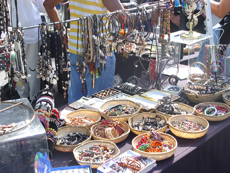 There were tons of vendors lined all the way up 18th Street.