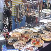 There were tons of vendors lined all the way up 18th Street.