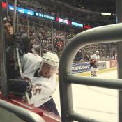 The Caps physical play helped them dominate the Islanders in all areas of the game.
