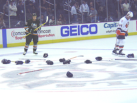 Leftovers from the fight that was dominated by your Washington Capitals.