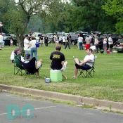 Pre-game festivities in the parking lots of RFK Stadium.