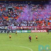 DC fans are now louder than ever, cheering their team on to score another goal.