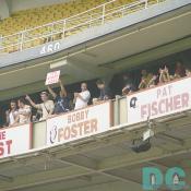 "It's Right Here" Soccer fans were cheering up their favorite players!
