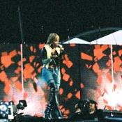 Mary J. Blige was the second artist to perform at the NFL Kickoff Live Concert.