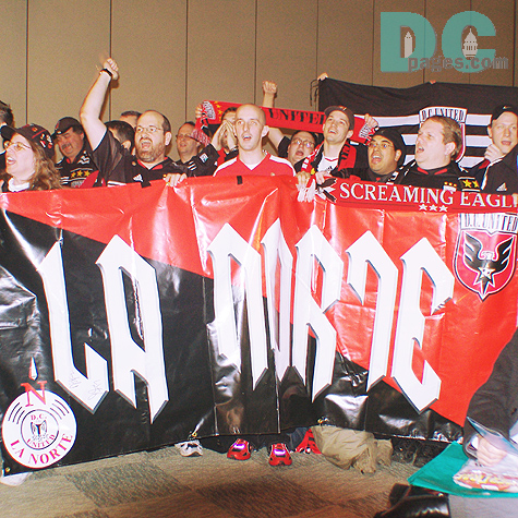 The home team chant is on!