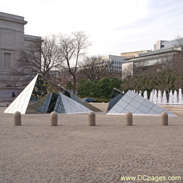 Large Glass Pyramids