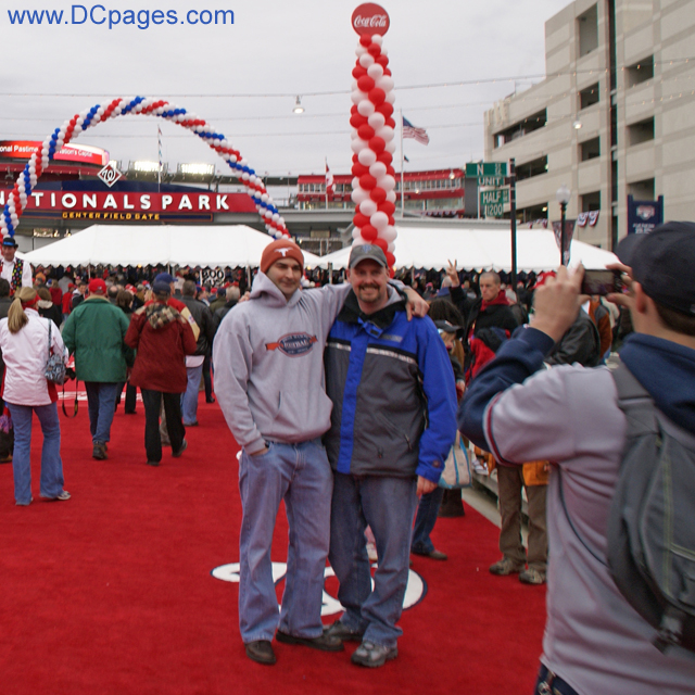 These two fans have been waiting for decades to truly welcome baseball back to our Nation's Capitol.