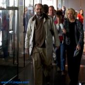 First visitor to Newseum