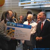 First Visitor is given free year membership
