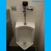 Newseum Bathroom Art