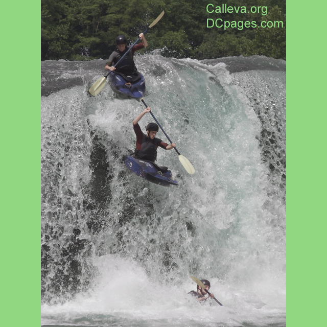 Ben Carp demonstrates a great "boof". West Virginia rivers have it all and are closer than you think!