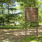 Kenilworth Aquatic Gardens Direction Sign