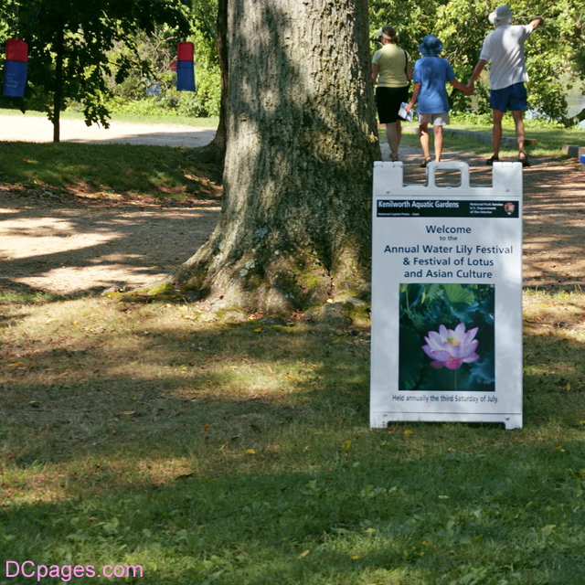 Festival Welcome Sign