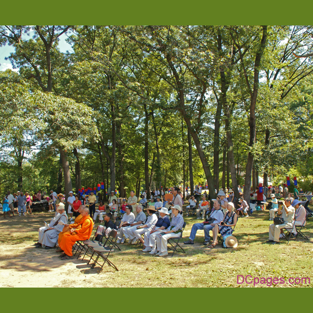 Audience listens to Welcoming Remarks