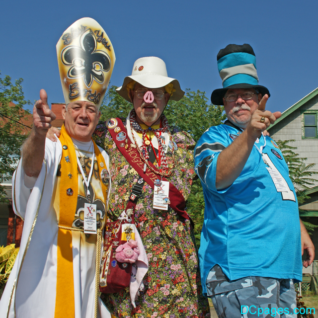 Archbishop Saint discusses football dogma.