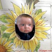 Baby Luke in Full Bloom