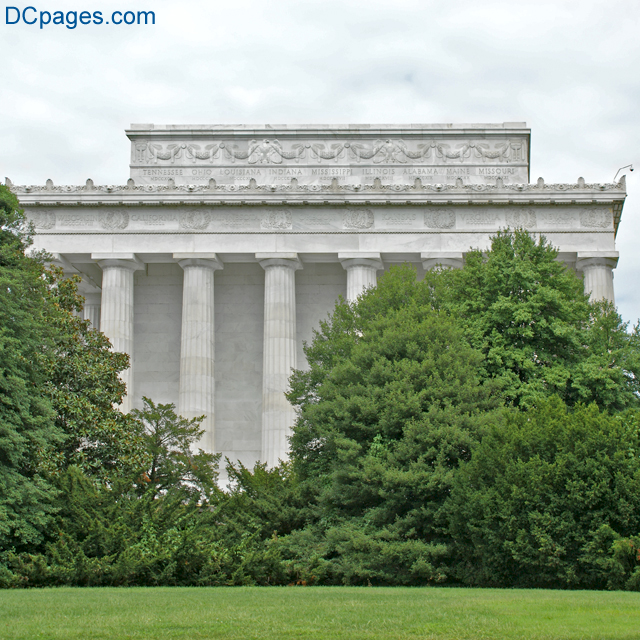 South Exterior View  - Lincoln Memorial Landscape and Gardens
