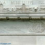 South Exterior View  - Lincoln Memorial - Greecian Ionic Design