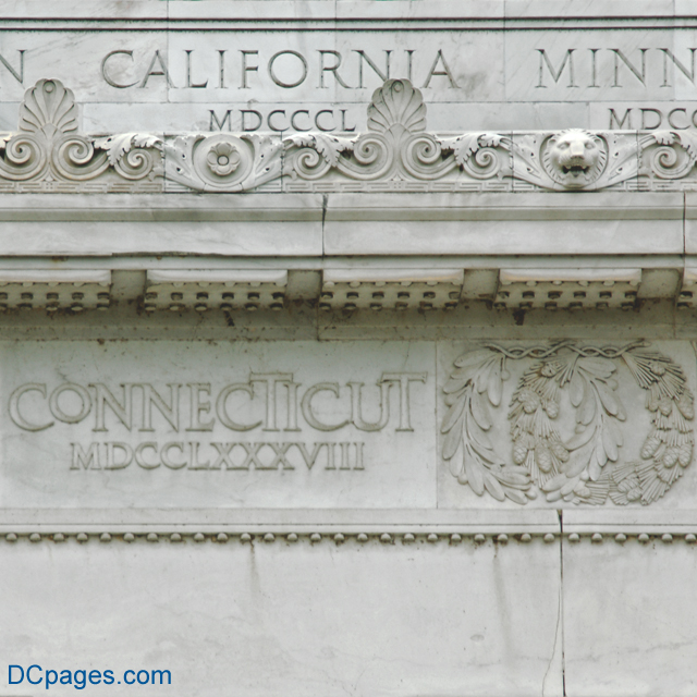 East  Exterior View - Lincoln Memorial - Architectural Terms
