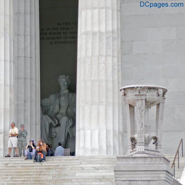 East Exterior View - Lincoln Memorial - Abraham Lincoln Memorialized In 