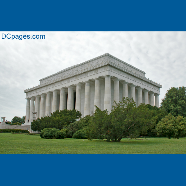 North East Exterior View - Lincoln Memorial