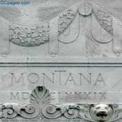 North Exterior View - Lincoln Memorial Attic Wall - Frieze