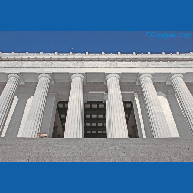 Lincoln Memorial - Award Winning Etherial Upstairs Image
