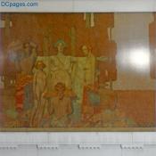 Lincoln Memorial - South Mural Emancipation - Faith, Hope and Charity