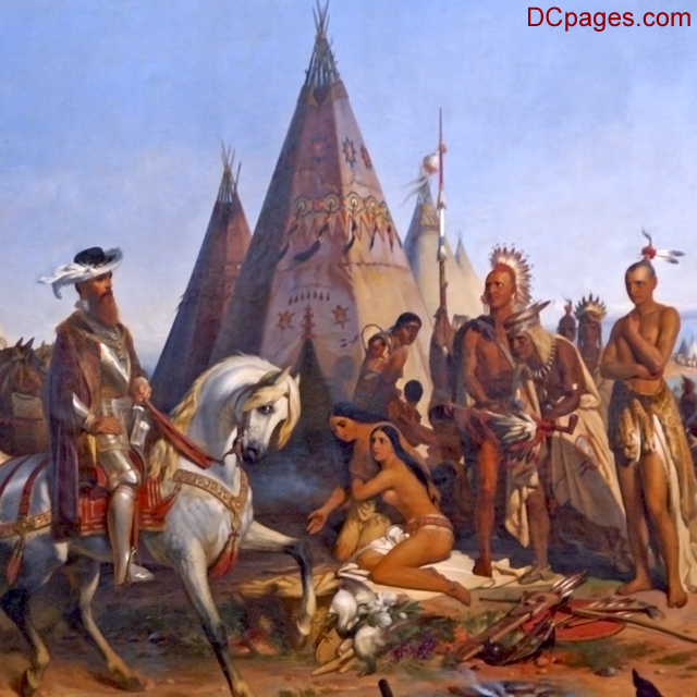 US Capitol - Discovery of the Mississippi