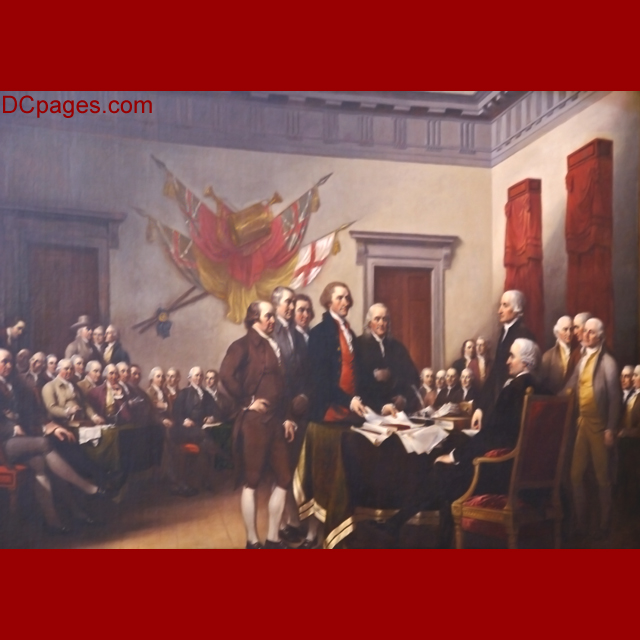 US Capitol - Declaration of Independence