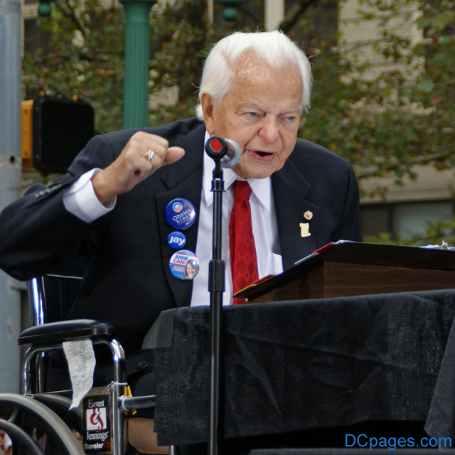 The nation's most senior senator, Robert C. Byrd
