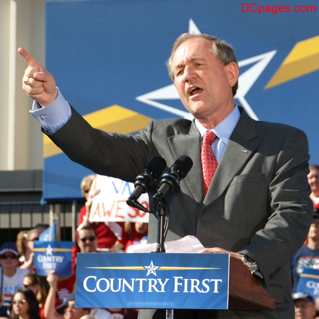 Virginia Republican Senate candidate Jim Gilmore