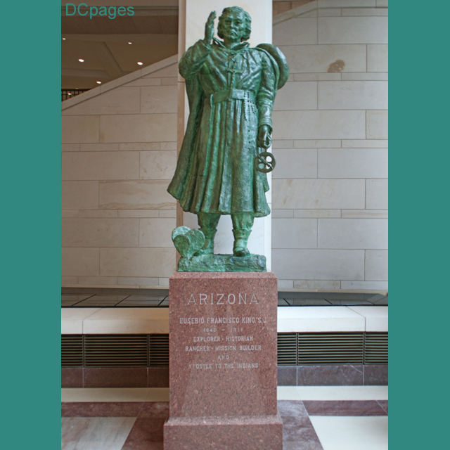 Emancipation Hall - Eusebio Francisco Kino Bronze Statue