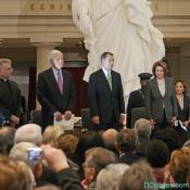 SPEAKER OF THE HOUSE OF REPRESENTATIVES NANCY PELOSI AT OPENING CEREMONY