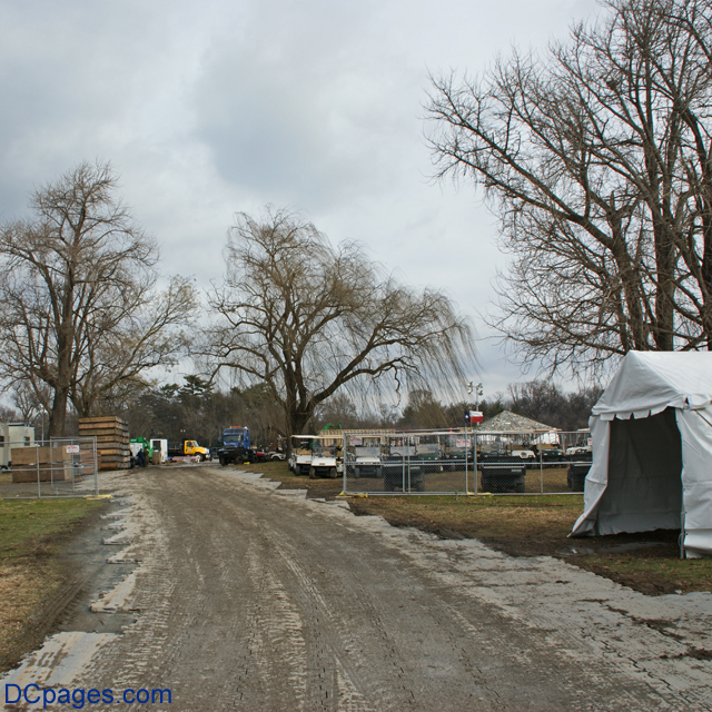 56th Presidential Inauguration Construction 
