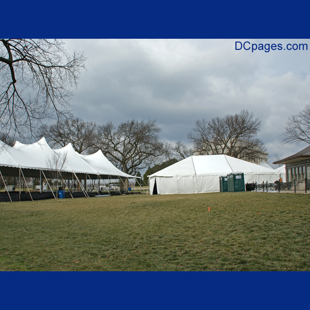 56th Presidential Inauguration Construction 