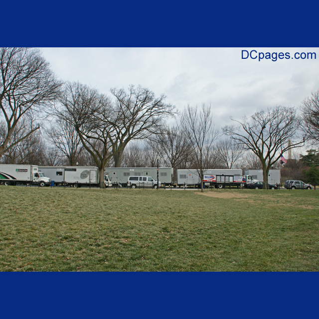 56th Presidential Inauguration Construction 