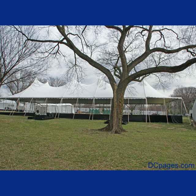 56th Presidential Inauguration Construction 