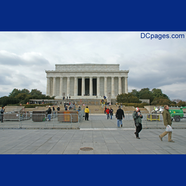 56th Presidential Inauguration Construction 