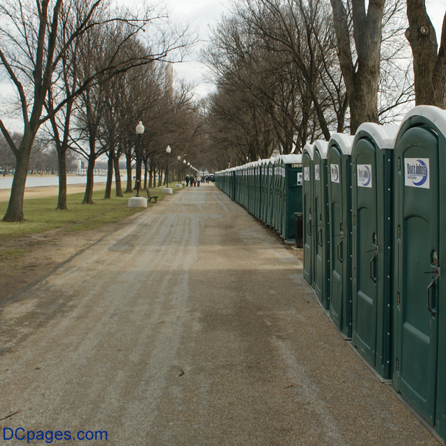 56th Presidential Inauguration Construction 